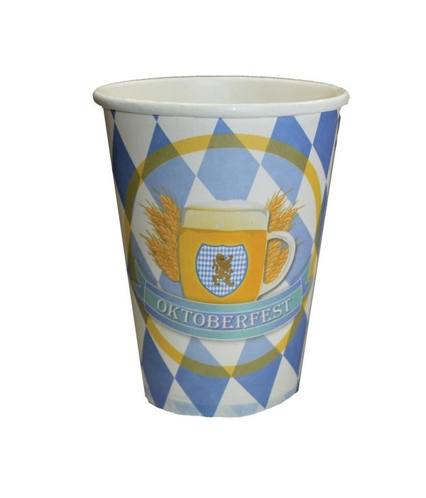 Feestbekers Oktoberfest (8st)