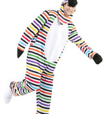 Zebra Jumpsuit Multikleur gestreept