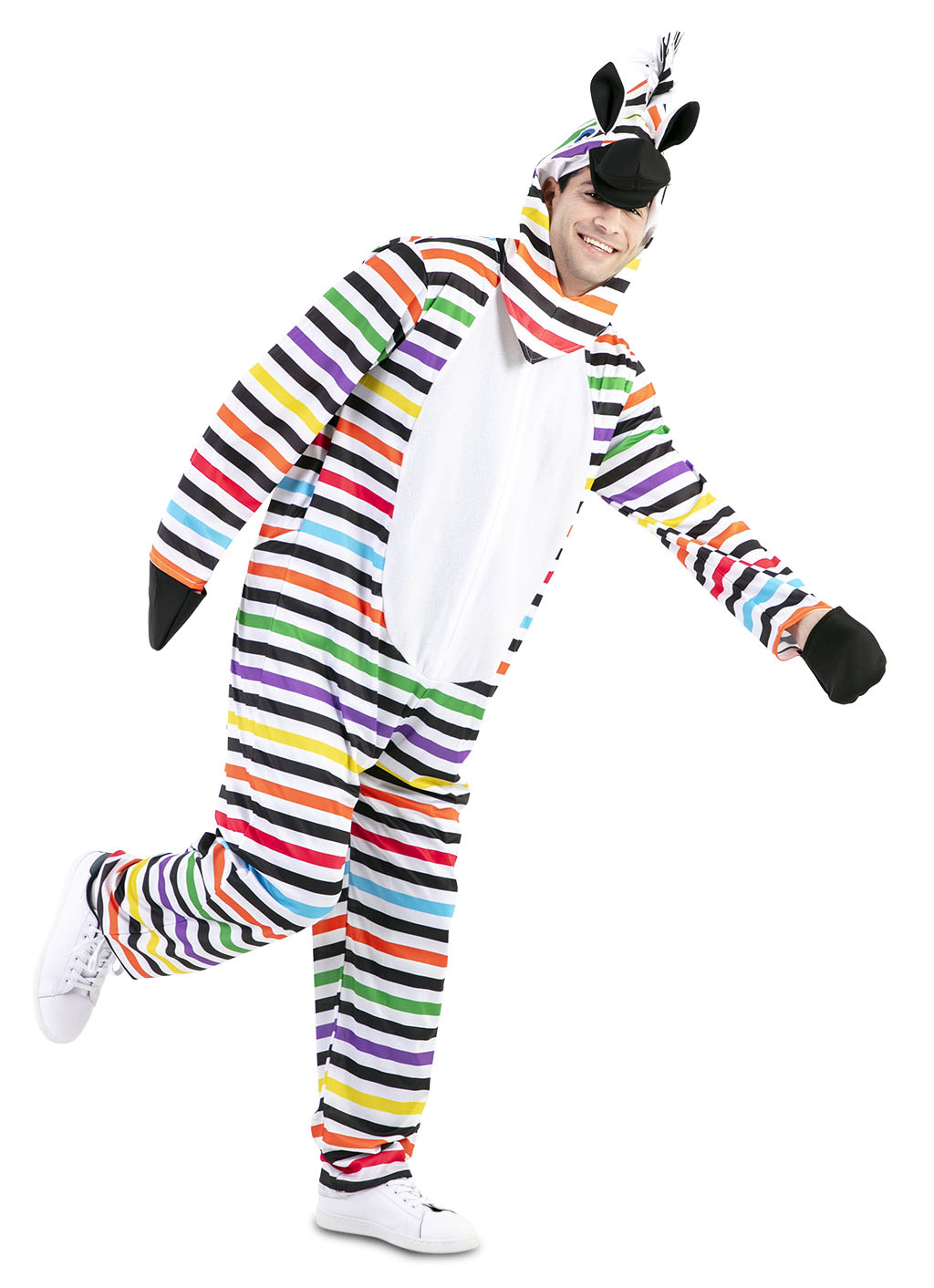 Zebra Jumpsuit Multikleur gestreept
