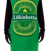 Groene Bierfles Kostuum Lukinbetta
