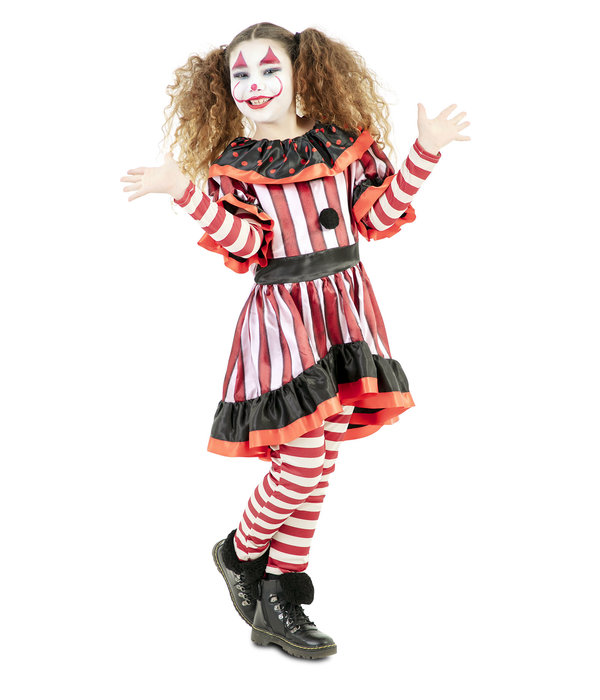 Bloederige Clown Jurk Kind