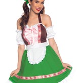 Oktoberfest Jurk Gretchen Met Haarstrikken