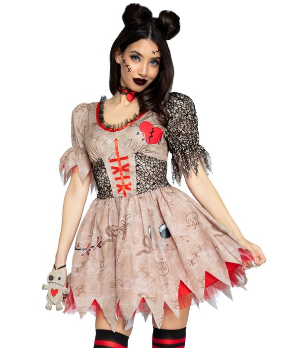 Jurk Deadly Voodoo Doll Dames