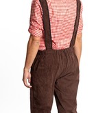 Lederhose Lang Donkerbruin Theodor