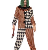 Creepy Circus Clown Kostuum Heren