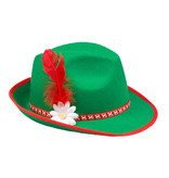 Hoed Tirol Traditioneel Bloem