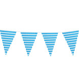 Reuzenvlaggenlijn Beieren Blauw/Wit (8m)