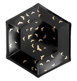 Trick Or Treat Halloween Vleermuis Bordjes (6st)