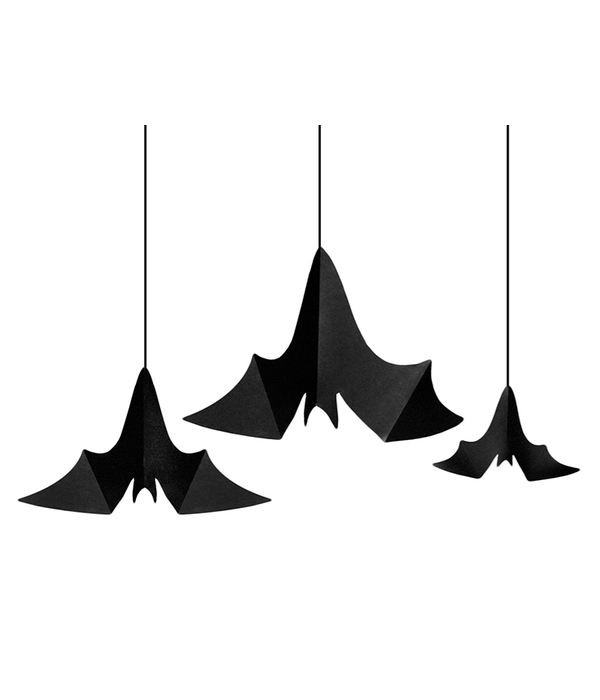 Hangdecoratie Vleermuizen (3st)