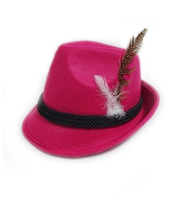 Jagershoedje Tirol Roze