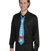 Stropdas met blikjeshouder