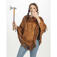 Suede Poncho