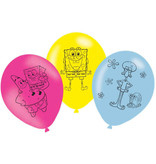 Spongebob Ballonnen (6st)