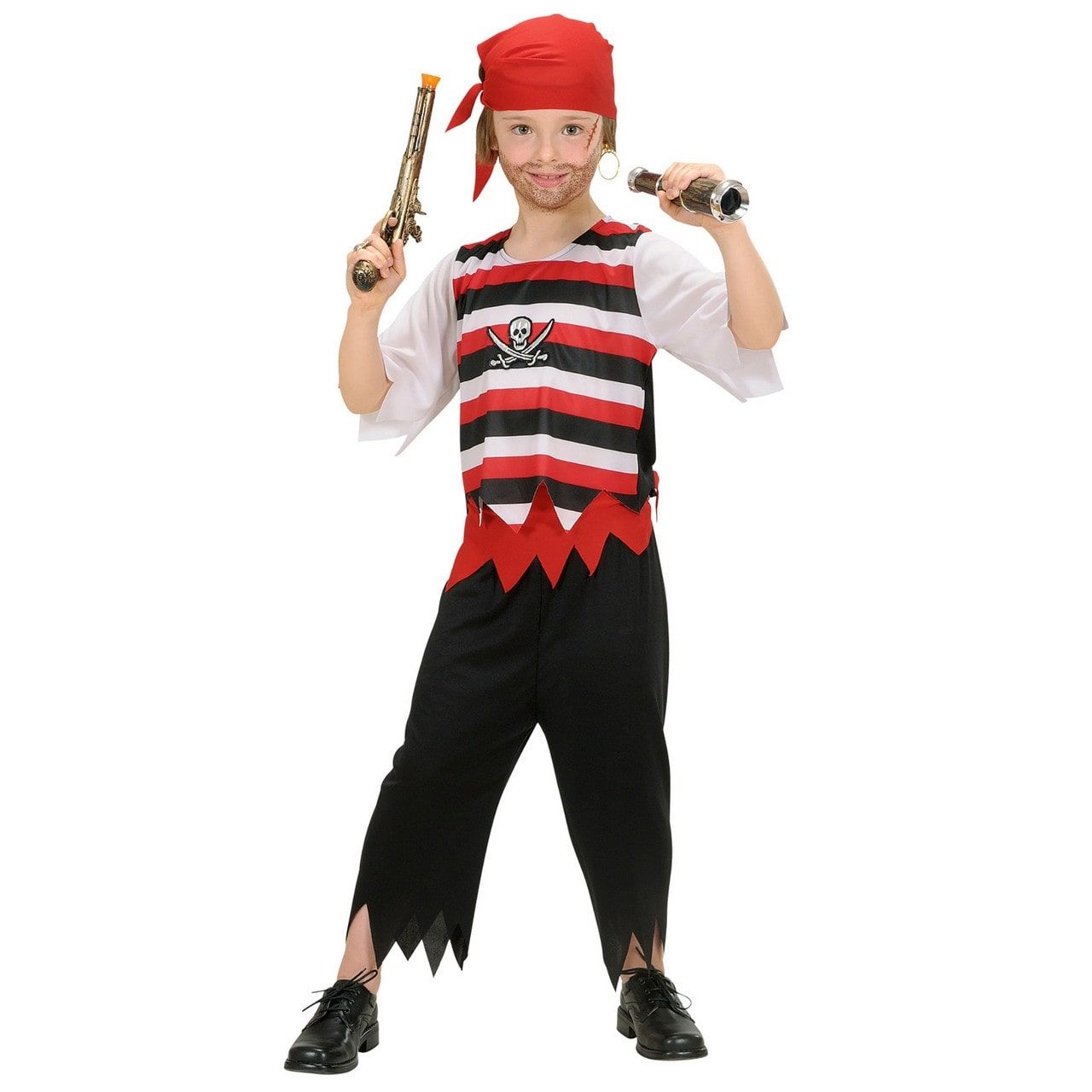 Piratenpak jongen Slasher afbeelding
