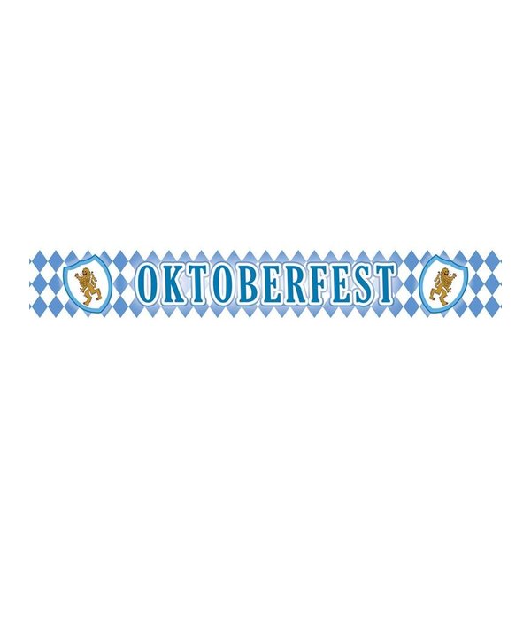Markeerlint Banner Oktoberfest Bavarian Lion (6,1m)