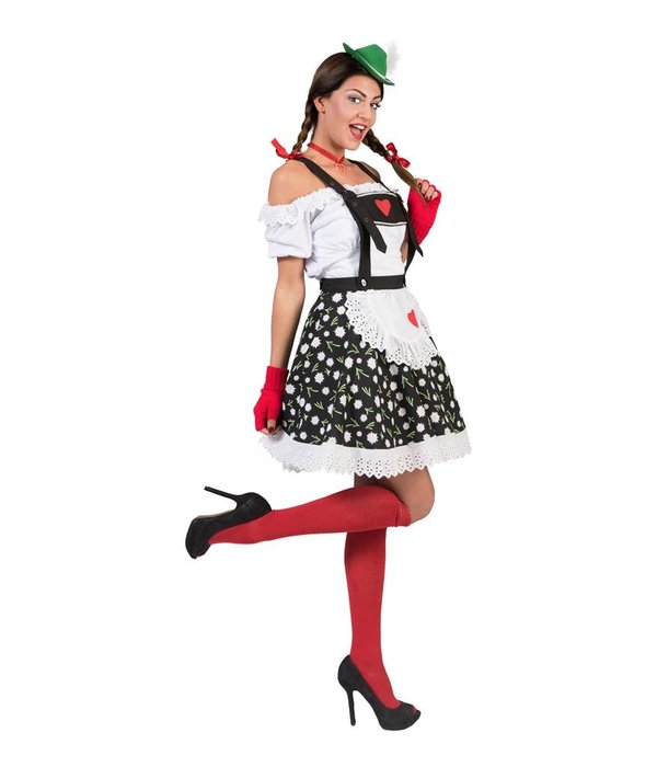 Tiroler Rok Edelweiss Met Bretels