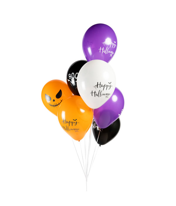 Halloween Ballonnen Set Boo (8st)