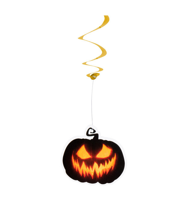 Hangdecoratie Halloween Creepy Pumpkin (2st)