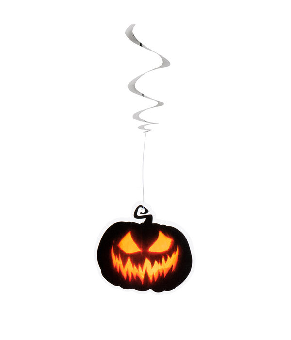 Hangdecoratie Halloween Creepy Pumpkin (2st)