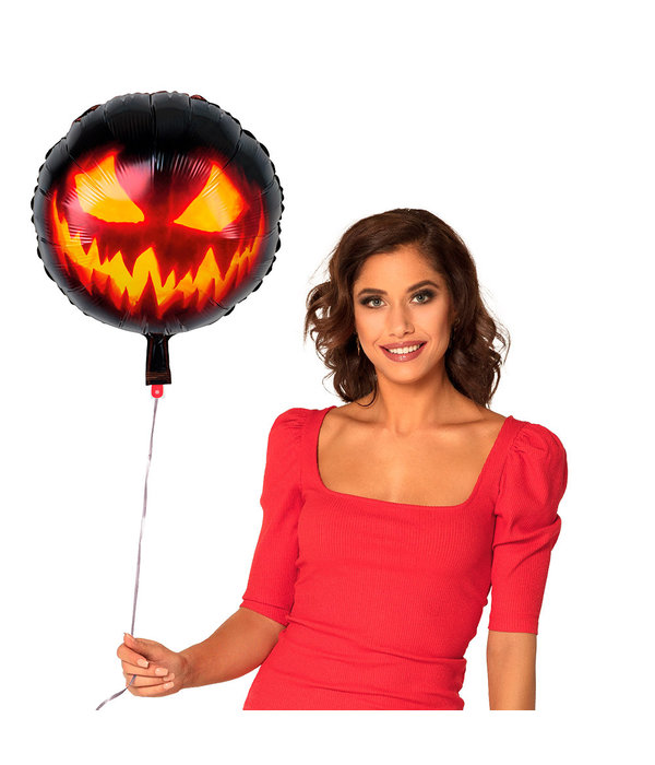 Folieballon Halloween Creepy Pumpkin (45cm)