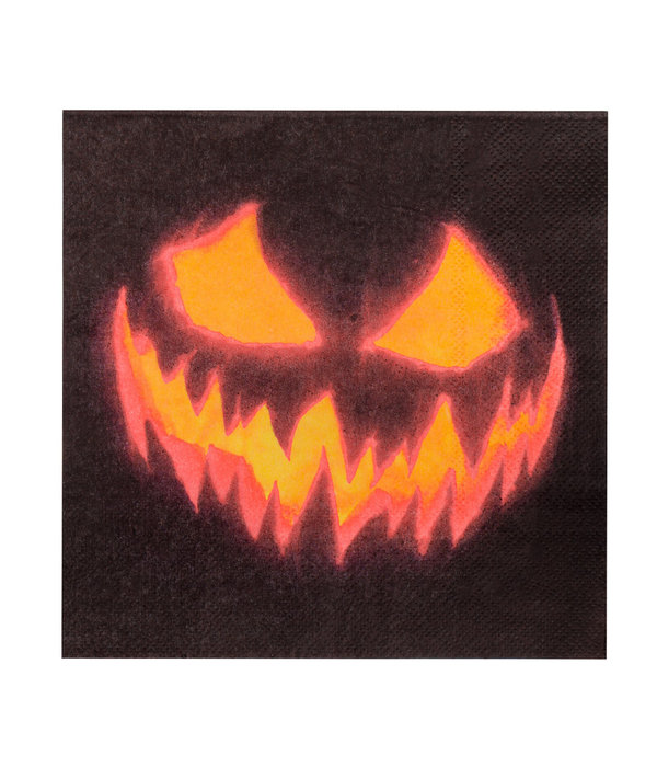Servetten Halloween Creepy Pumpkin (20st)