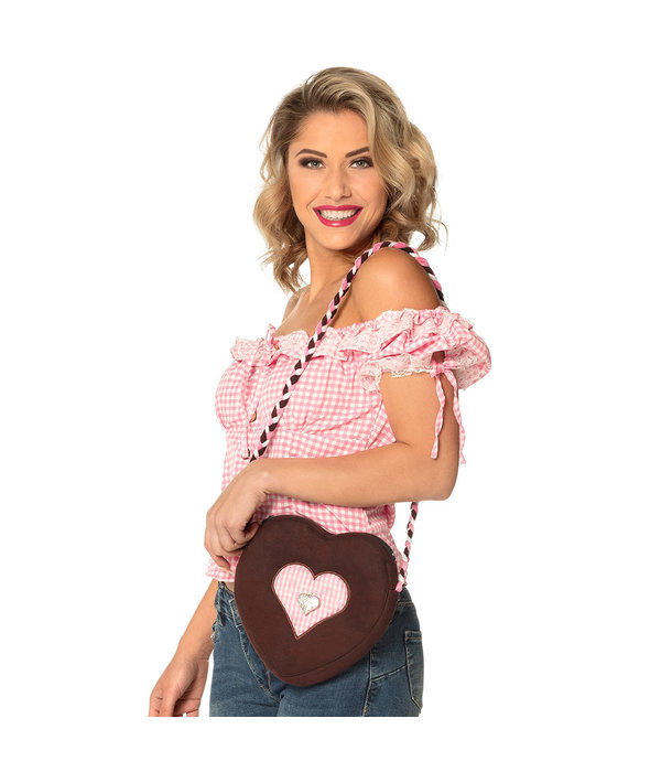 Schoudertasje Oktoberfest Hartje Dames