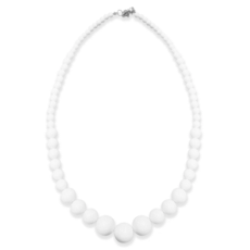 Parelketting wit