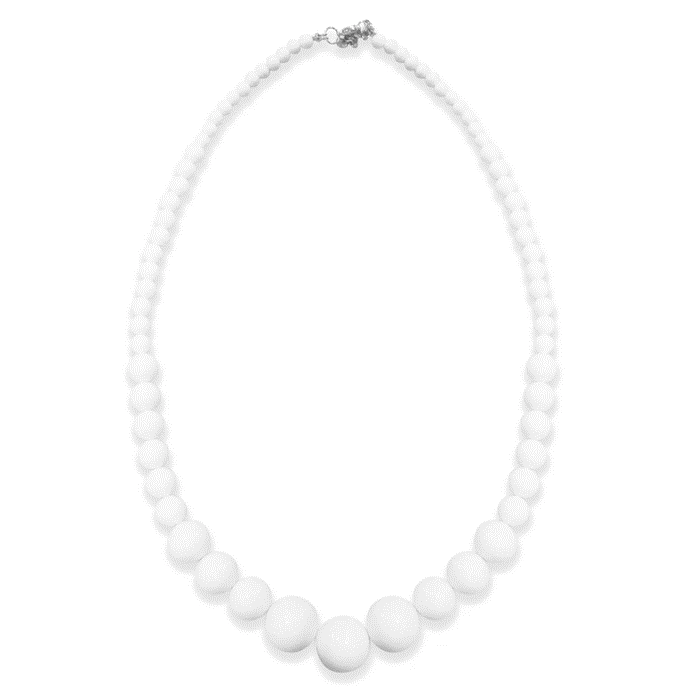 Parelketting wit afbeelding