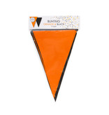 Vlaggenlijn Oranje/Zwart (10m)