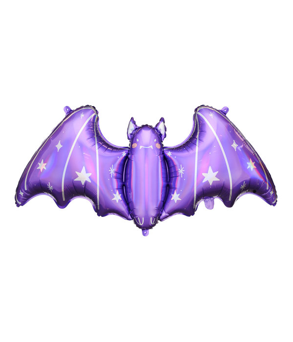 Folieballon Vleermuis Paars (96 x 44 cm)