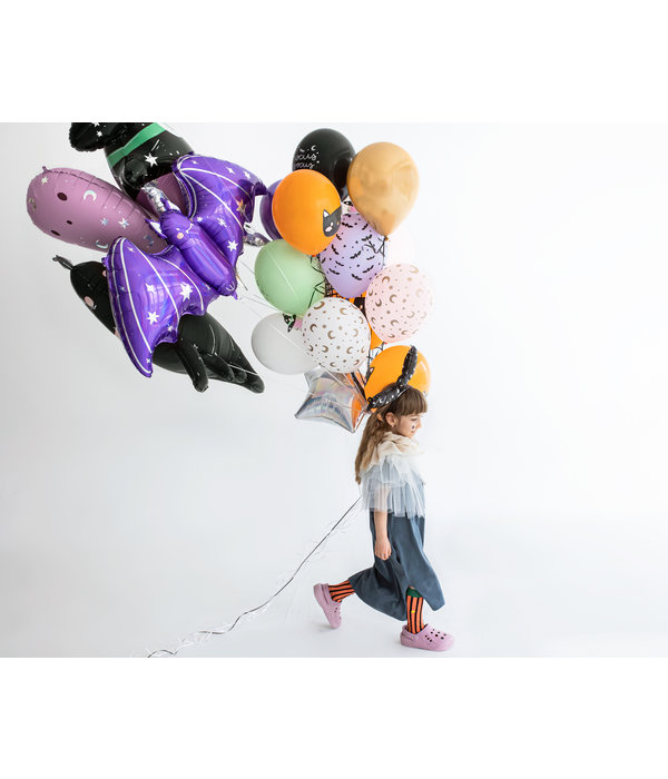 Folieballon Vleermuis Paars (96 x 44 cm)