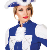 Hoed dansmarietje blauw volwassenen