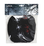 Spinrag 100 gram met 6 spinnen