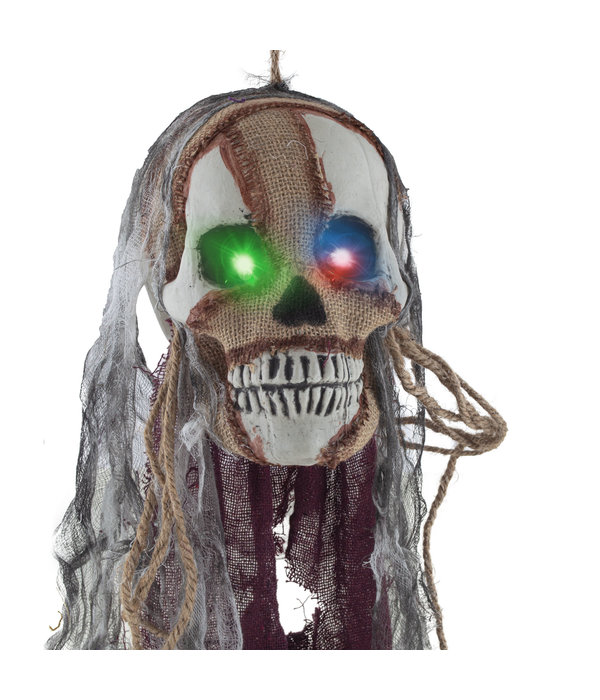 Lichtgevende Hangdecoratie Doodskop Halloween (80cm)