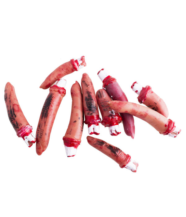 Bloederige Afgehakte Vingers (10st)