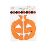 Slinger pompoen oranje/zwart