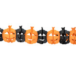 Slinger pompoen oranje/zwart