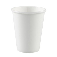 Witte bekers karton 250ml (8st)