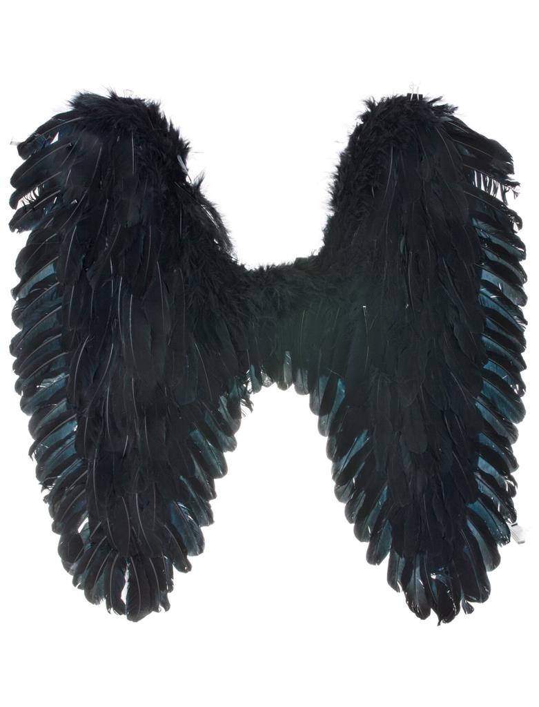 Vleugels Zwart Darkness (70x65cm)