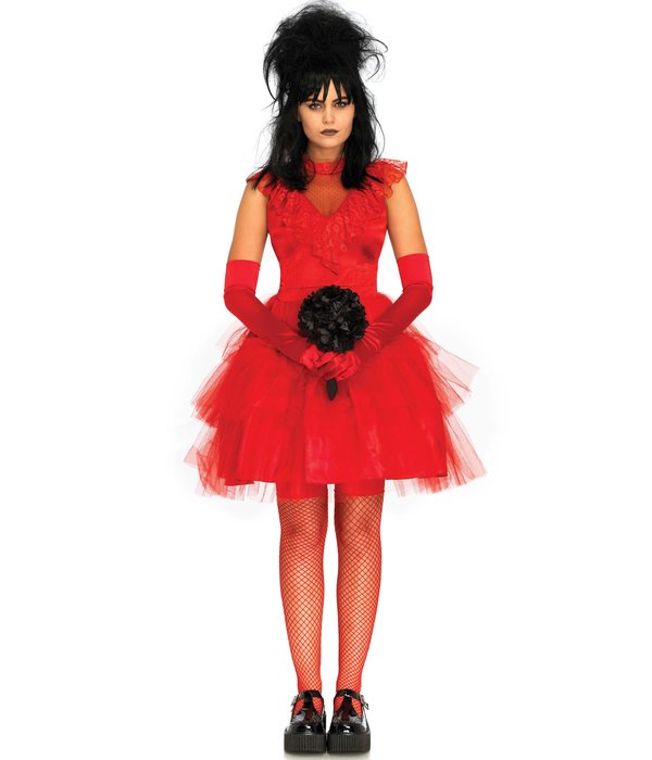 Kever Bruid Halloween Kostuum Rood