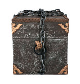 Piratenkist Halloween Doodskop (geluid/beweging/licht)