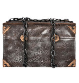 Piratenkist Halloween Doodskop (geluid/beweging/licht)