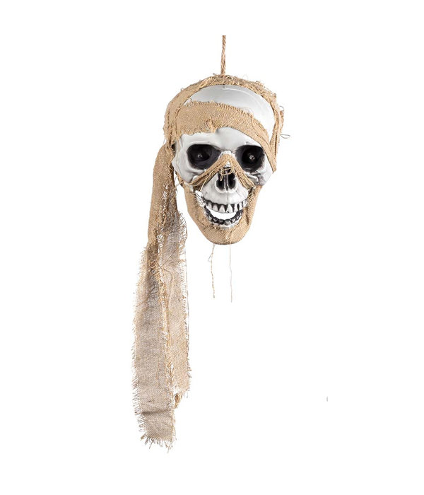Decoratie Screwy skull (53 cm)