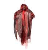 Hangdecoratie Demon Reaper Rood 180cm