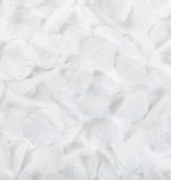 Luxe witte rozenblaadjes