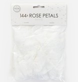 Luxe witte rozenblaadjes