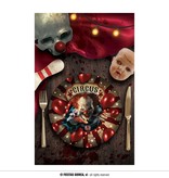 Bordjes Halloween Circus Horror Clown (6st)