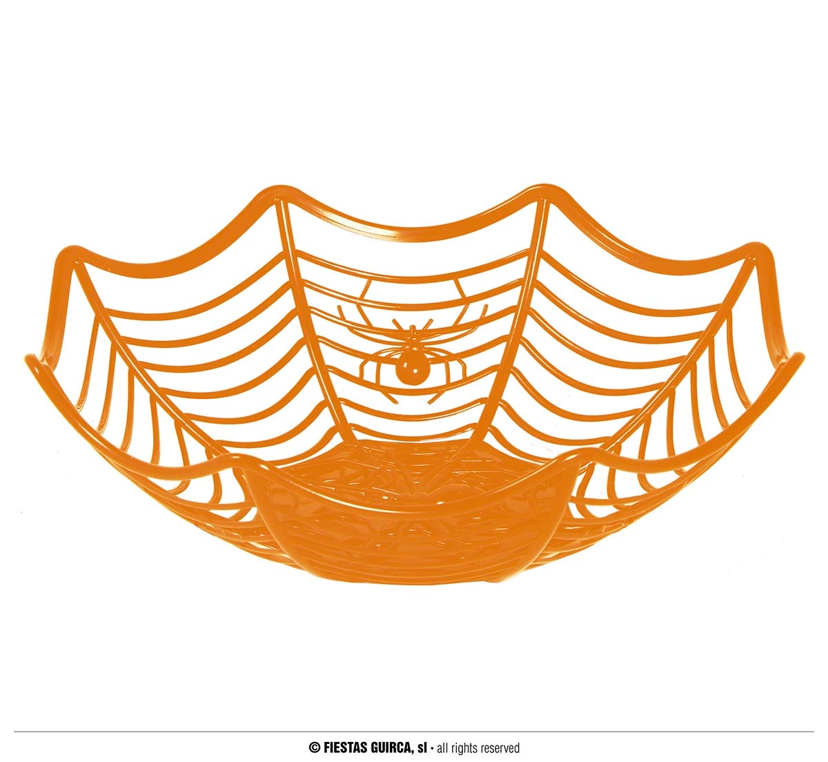 Spinnenweb Bakje Halloween Oranje