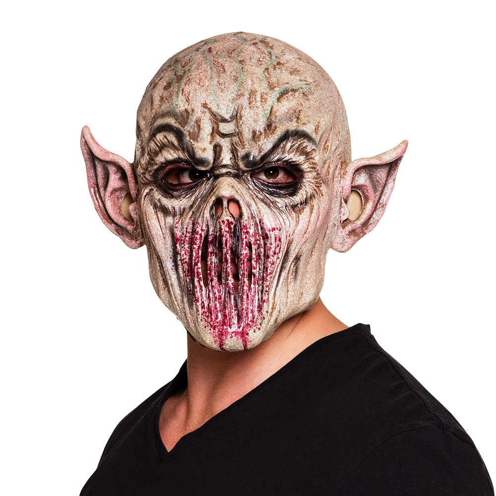 Boland - Latex hoofdmasker Buitenaards monster - Volwassenen - Alien