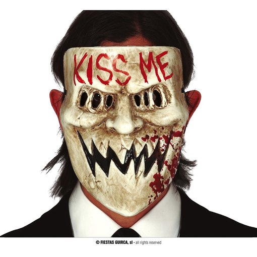 Kiss Me Halloween Masker